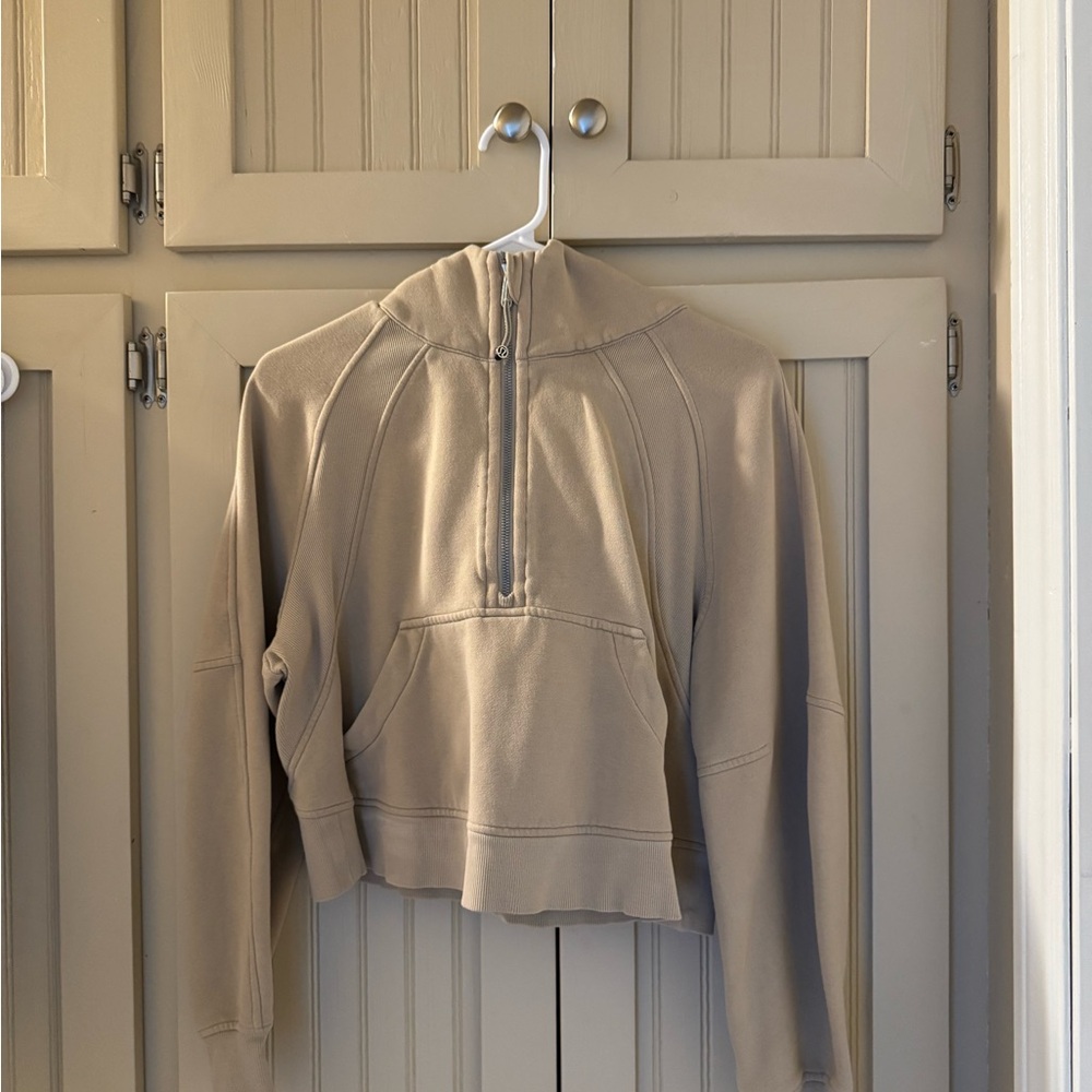 Lululemon Cropped Scuba Hoodie